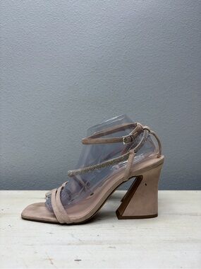 Vince Camuto Pink Suede Kressila Dress Sandals Size 9
